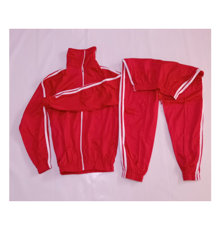 RED WHITE TRACKSUIT SIZE 22(3YRS)