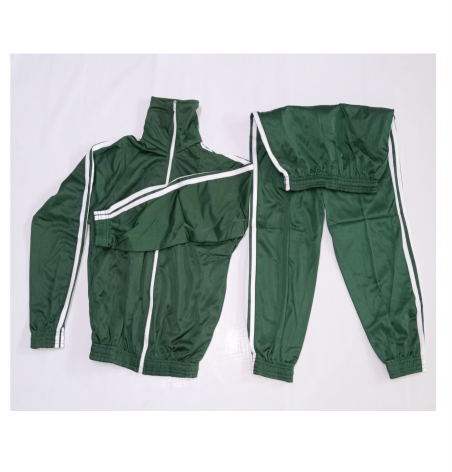 GREEN WHITE TRACKSUIT SIZE 26(6-7YRS)