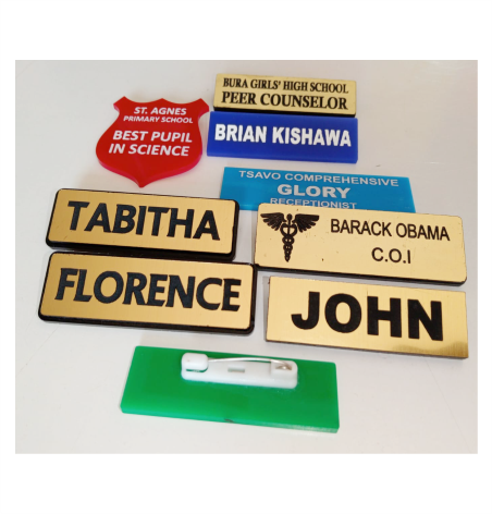 CUSTOMIZED NAME TAGS
