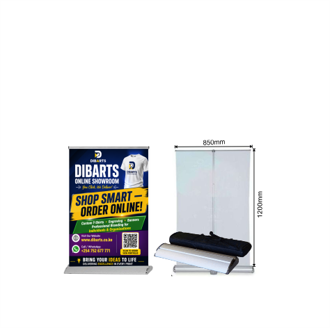 MINI  ROLLUP BROAD BASE BANNER